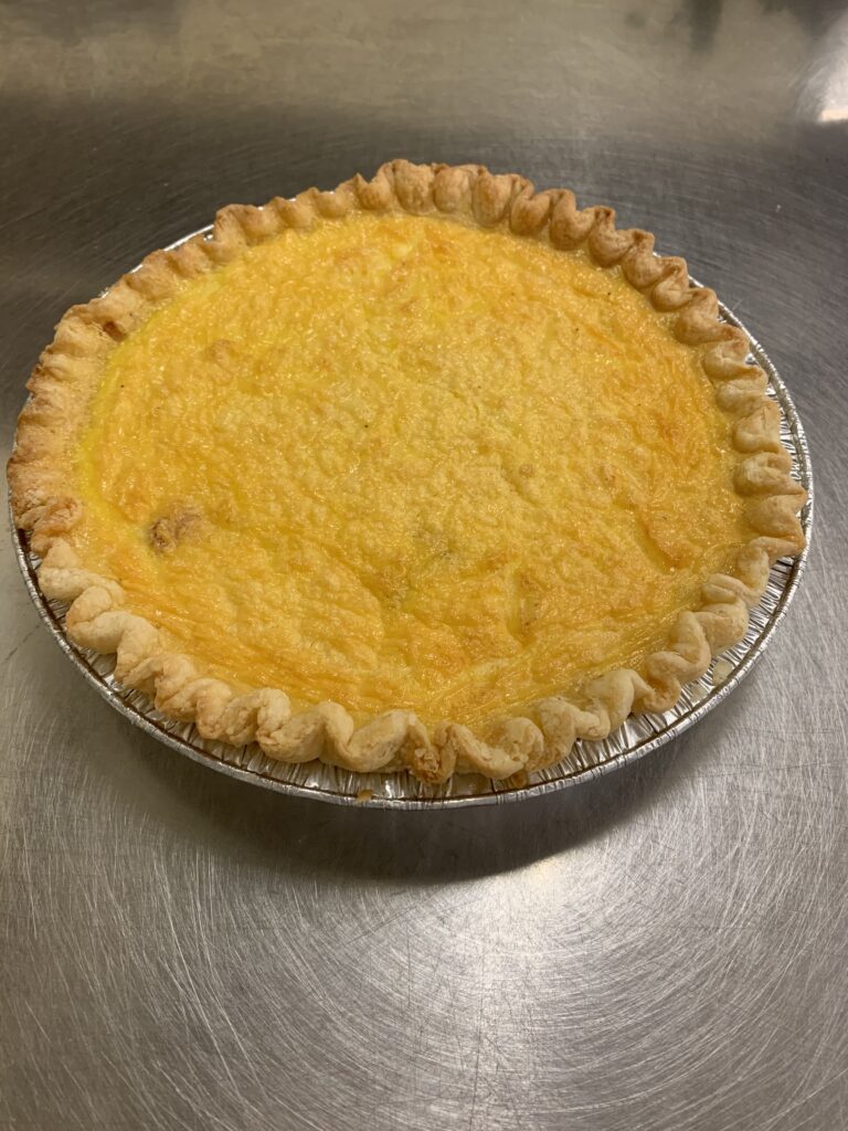 Ham and Swiss Quiche